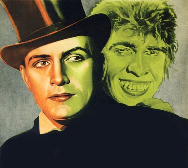 Dr Jekyll and Mr Hyde movie poster from 1931 via letterboxd