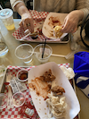 chicken check waffles check