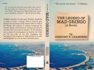 My first novel's book cover - The Legend of Mad Gringo