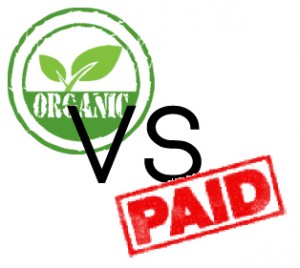 Organic vs PAid website traffic