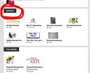 Find Groups on LinkedIn