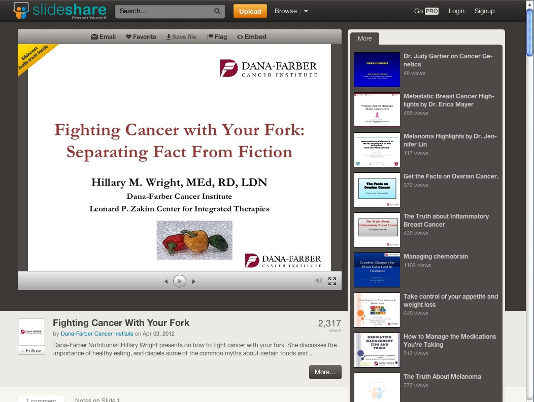 Slideshare-Screenshot