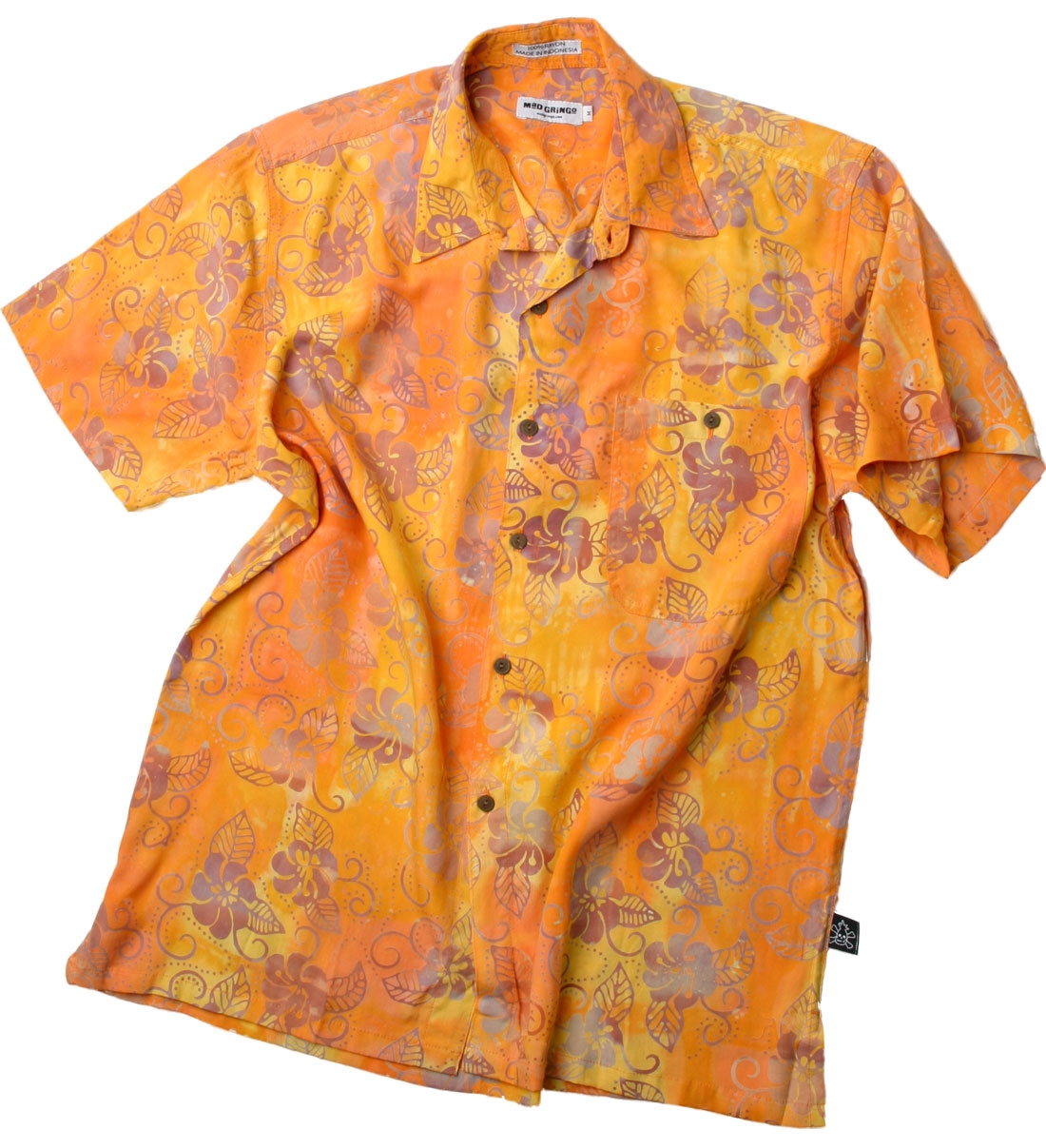 Mango Madness Tropical Shirt from Mad Gringo